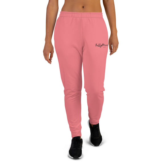 FullyPrivilege Women's Pink Joggers