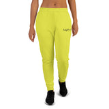 FullyPrivilege Women's Lime Joggers - FullyPrivilege