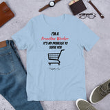 Frontline Grocery Worker Light Short-Sleeve T-Shirt - FullyPrivilege