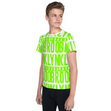 BK Neon Green Splash Youth T-Shirt - FullyPrivilege