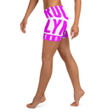 BK Neon Purple Splash Shorts - FullyPrivilege