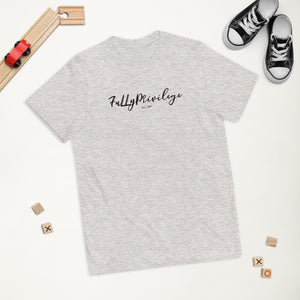 Light FullyPrivilege Youth Jersey T-shirt - FullyPrivilege